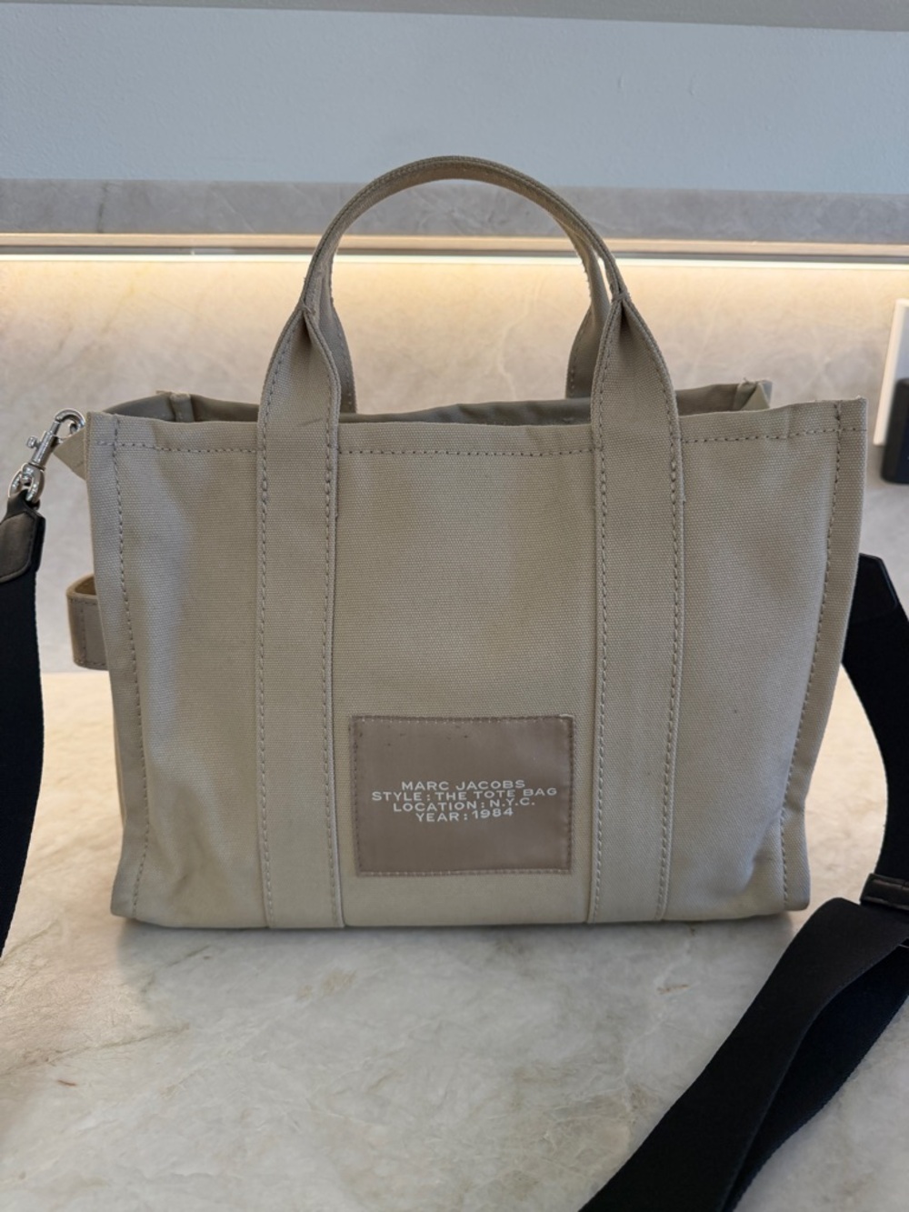 Marc Jacobs Medium Canvas Tote Bag - Picture 6 of 7